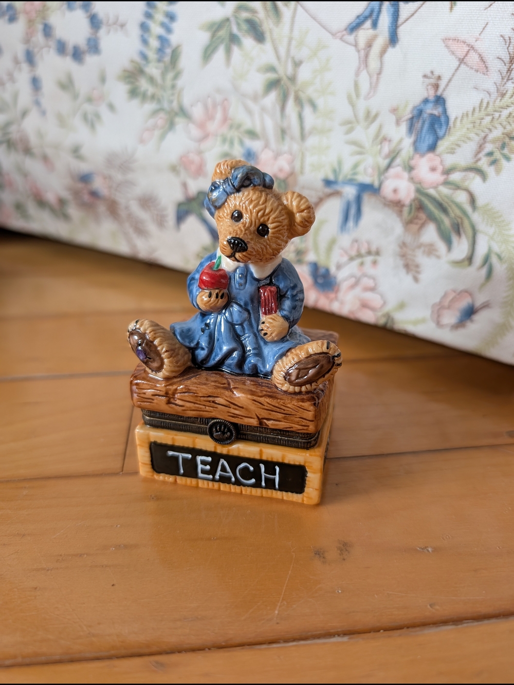 Vtg Bearware Trinket Box